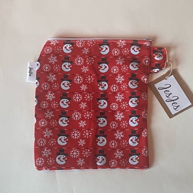 Etui 'Sneeuwpop hoofd'